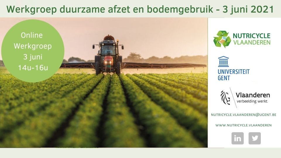 Werkgroep duurzame afzet en bodemgebruik – 3 juni 2021