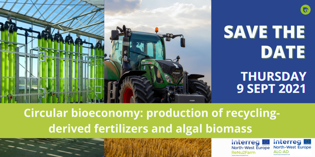 Circular Bioeconomy: production of recycling-derived fertilizers and algal biomass