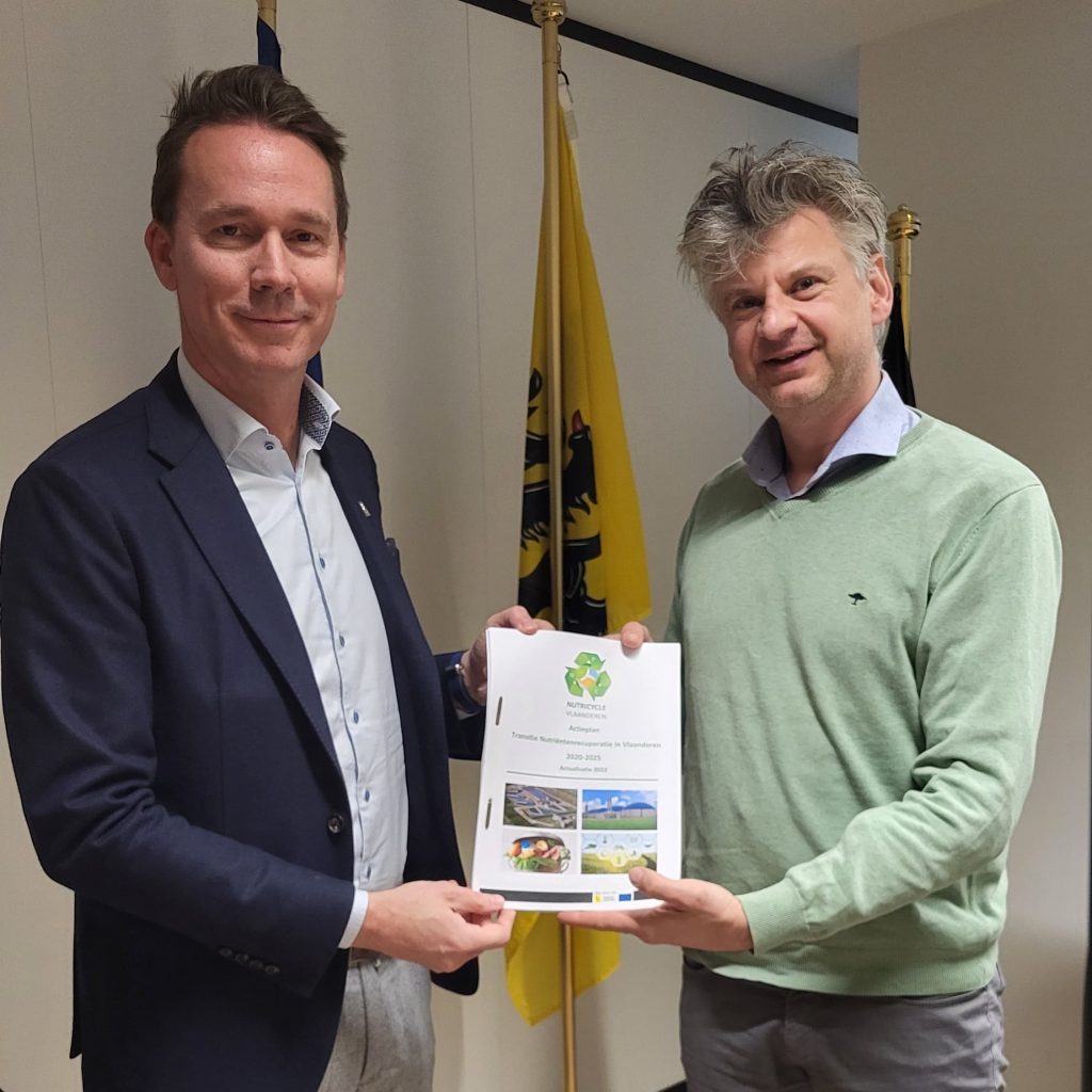 Ontmoeting minister Jo Brouns en professor Erik Meers